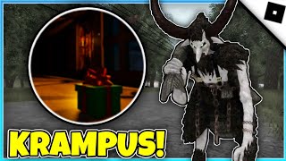 How to get quotTHE CHRISTMAS MANORquot BADGE  KRAMPUS BADGE MORPH in Creepypasta Life RP  ROBLOX [upl. by Anilave410]