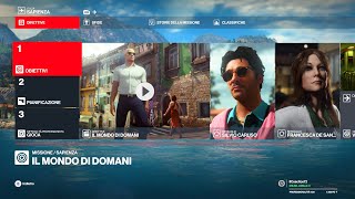 HITMAN  Sapienza  Il Mondo di Domani  Assassino di precisione Difficoltà esperto [upl. by Morna]