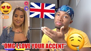 Using My British Accent to Pick Up Girls  Monkey App [upl. by Ardnohsal298]