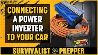 Connecting a Power Inverter to a Car Battery Updated [upl. by Lehcnom]