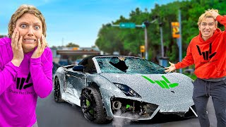 I Destroyed Stephen Sharers LAMBORGHINI SUPERCAR [upl. by Laetitia]