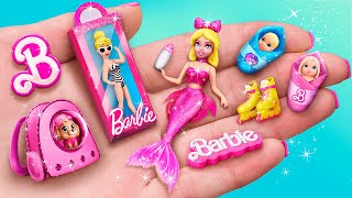 Barbie Girl Adventures 30 New DIYs for Mini Dolls [upl. by Hsivat]