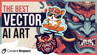 The Best VECTOR AI ART Generate AI Vector files with these tools [upl. by Nyladnarb]