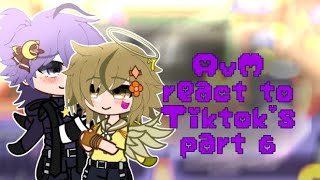 AVM  PARENTS PURPLE REACT TO TIKTOK’S  ANGST  GACHA  PART 6 [upl. by Midas]