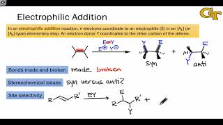 2202 General Aspects of Electrophilic Additions [upl. by Odanref891]