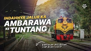 SERUNYA Naik Kereta Api Berusia 100 Tahun Dari AMBARAWA Ke TUNTANG  Museum Kereta Api Ambarawa [upl. by Rusty]