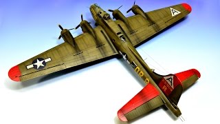 Boeing B17G flying fortress Revell 172 Step by Step  Part 3 [upl. by Pelmas948]