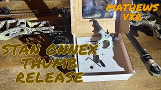 STAN ONNEX THUMB BUTTON RELEASE REVIEW  MATHEWS VXR SHOTS [upl. by Corilla393]