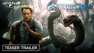 Jurassic World 4 EXTINCTION  Teaser Trailer 2024 Chris Pratt Movie  Universal Pictures HD [upl. by Aekahs]