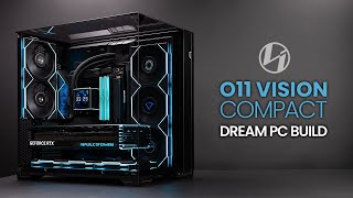 Lian Li O11 Vision Compact  The Ultimate Dream Gaming PC Build  Uni Fan TL  Asus ROG Strix BTF [upl. by Imef]