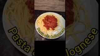 Pasta alla bolognese паста Болоньезе shorts рецепт готовлюдома [upl. by Mareld569]