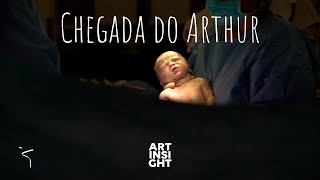 Chegada do Arthur filmagem filmagemparto [upl. by Krahmer]