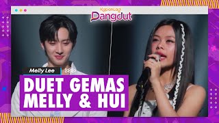 Momen Gemas Saat Melly Lee Dengan Sabar Ajari Hui PENTAGON Lirik Lagu Insan Biasa [upl. by Hazen]