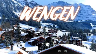 WENGEN Best Places To Visit Walking Tour 4K UHD [upl. by Asilrahc]