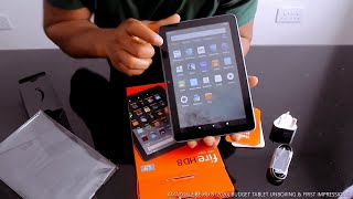 Amazon Fire HD 8 Tablet 82gb Unboxing [upl. by Mireielle]