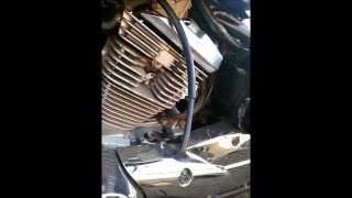 Yamaha Dragstar XVS 125cc Replacing Motorcycle Ign [upl. by Elad]