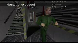 Goldeneye 60FPS Emulator Frigate Secret Agent 054 [upl. by Rosenkrantz763]