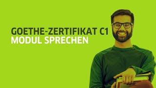 GoetheZertifikat C1 Modul Sprechen [upl. by Rehsa]