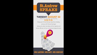 Parish Speaks in St Andrew  The Alleyne School August 22 2023 [upl. by Cilurzo]