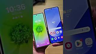 Samsung foldable 💀 vs iPhone foldable 😮‍💨 shortfeed shorts android comparison smartphone [upl. by Enoob997]