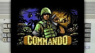 Commando Arcade on the Commodore 64 [upl. by Ardien330]