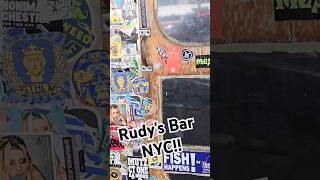 Rudys Bar NYC FREE HOT DOG [upl. by Taffy]