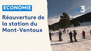 Réouverture de la station de ski du MontVentoux [upl. by Nobie]