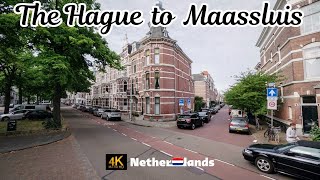 Ebike Tour The Hague 🇳🇱 to Maassluis The Netherlands 4K  Den Haag 2024  Maassluis 2024 [upl. by Gerladina757]