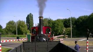 Museumstoomtram HoornMedemblik  Ongeval met stoomtram 2011 [upl. by Allecsirp527]