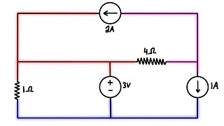 Kirchhoff’s Current Law Example 2 [upl. by Ilarin]