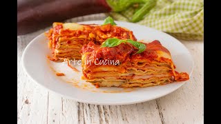 PARMIGIANA di MELANZANE napoletana [upl. by Nylidnam40]