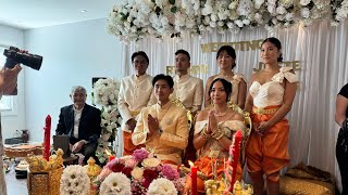 VLOG 166PART 3 KHMER TRADITIONAL WEDDING CEREMONY JULIE THUY VI DANG amp RICHIE PHOKAUGUST 242024 [upl. by Huckaby]