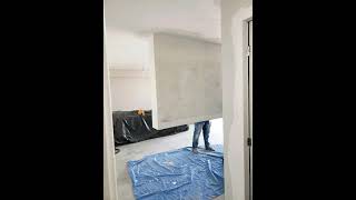 PAINEL DE TV SUSPENSO EM DRYWALL [upl. by Philander]