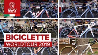 La Guida 2019 delle Biciclette World Tour le nuove biciclette dei Team Pro [upl. by Alyssa256]