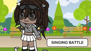 Ex vs Ex Singing Battle Gacha Life Glmv [upl. by Alejo]