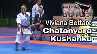 Viviana Bottaro  Kata Chatanyara Kushanku  FINAL  Italian Kata Championships Ostia 2014 [upl. by Pillyhp]