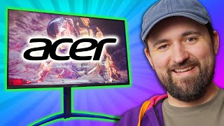 These OLEDs are FAST  Acer Predator Gaming Monitors [upl. by Willyt]