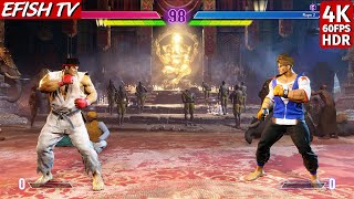 Ryu vs Luke Hardest AI  Street Fighter 6 [upl. by Alejo601]