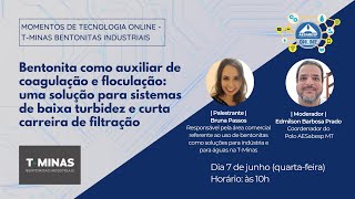 Momentos de Tecnologia Online  TMinas Bentonitas Industriais [upl. by Saunder345]