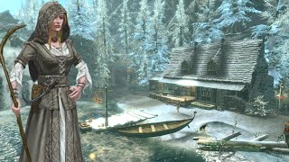 SKYRIM Moonlight Cottage  Player Home near Windhelm 🌙 Multiple Adoptions Friendly XBOX 2022 [upl. by Aneelas]