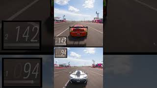 impossible🤯DRAG RACE  JESKO VS TOYOTA SUPRA  FORZA HORIZON 5  shorts drag race automobile [upl. by Meikah149]