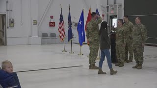 Deployment sendoff ceremony held for Maine Army National Guard [upl. by Neufer]