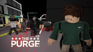 Brookhaven RP  ROBLOX  ANG PAGTAKAS NAMIN SA THE PURGE [upl. by Ecirtaemed]