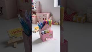 diy pen box from toothpaste box diy craft shorts shortvideo [upl. by Aggappe]