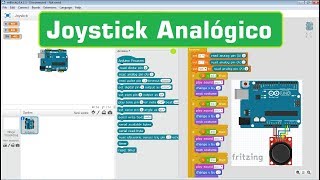 Joystick Analógico  Arduino  mBlock  유 [upl. by Wivinah]