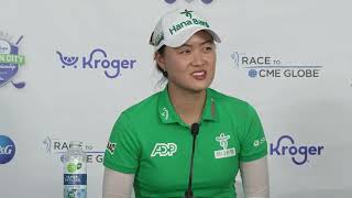 Minjee Lee Preview Presser 2024 Kroger Queen City Championship © LPGA Tour [upl. by Anec]