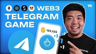 How to build a web3 Telegram Mini Game Clicker Game [upl. by Ieso]