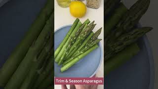 Air Fryer Salmon amp Asparagus  Quick amp Delicious shorts [upl. by Aohk]