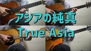 244種のギターで「アジアの純真」quotTrue Asiaquot on Guitars [upl. by Yrellam]