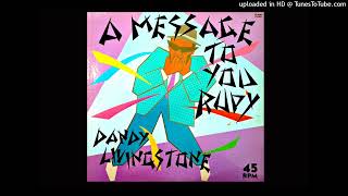 Dandy Livingstone  Rudy A Message To You [upl. by Burn545]